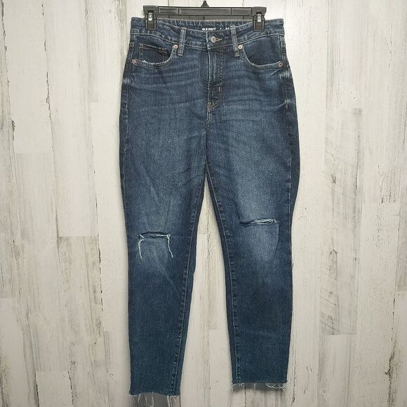 Old Navy O.G. Straight High Rise Secret-slim Pockets Size 4 - Picture 1 of 10
